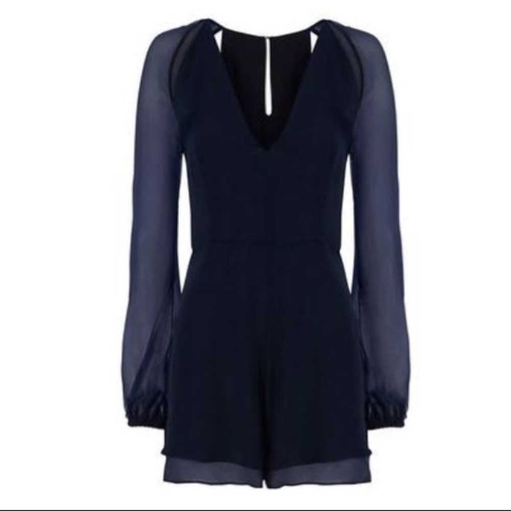 Astra Cut Out Romper by Intermix